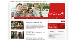 Desktop Screenshot of caritas-hannover.de