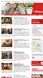 Mobile Screenshot of caritas-hannover.de